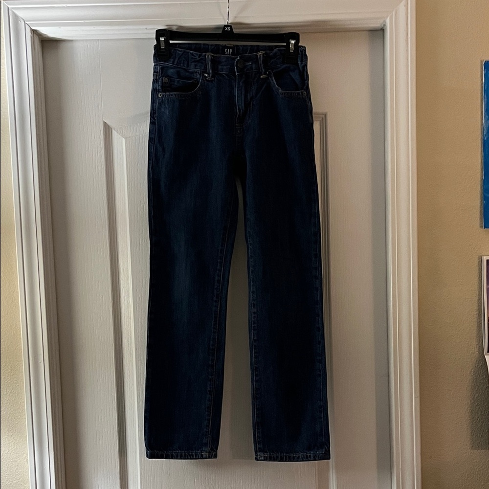GAP Boys Dark Blue Straight Jeans